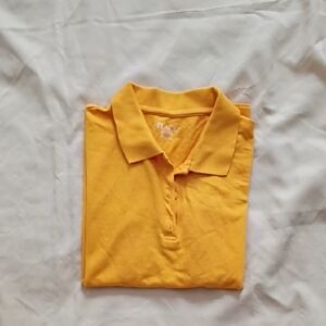 PLACE Bright Orange Polo Shirt